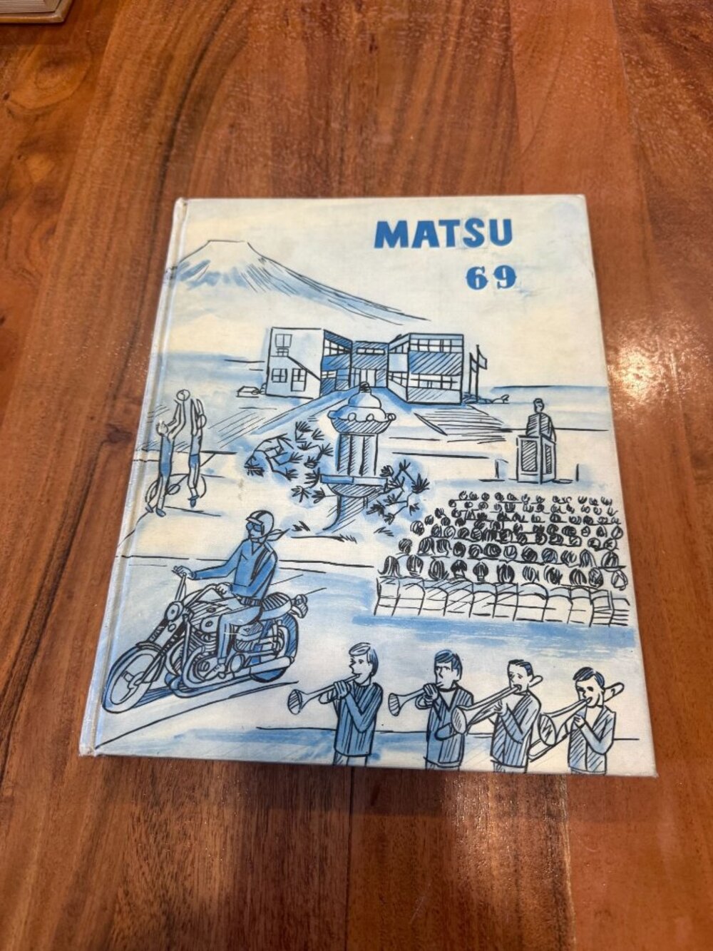1969 Christian Academy in Japan Yearbook Matsu Tokyo Japan Signed Annual